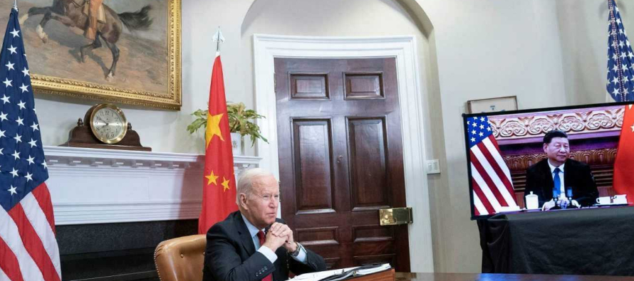 Biden "reiteró que la política de Estados Unidos sobre Taiwán no ha...
