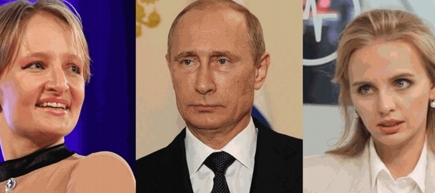 Washington reveló sanciones contra las dos hijas adultas del presidente de Rusia en tanto...