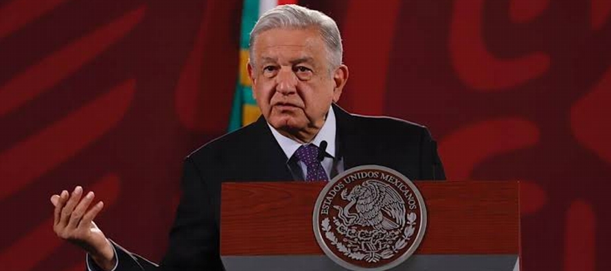 López Obrador dijo que no consideraba justa ni racional la iniciativa del congresista...