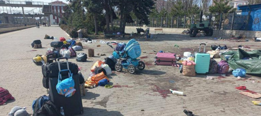 Las masacres en los alrededores de Kiev fueron reveladas tras la retirada de las fuerzas rusas que...