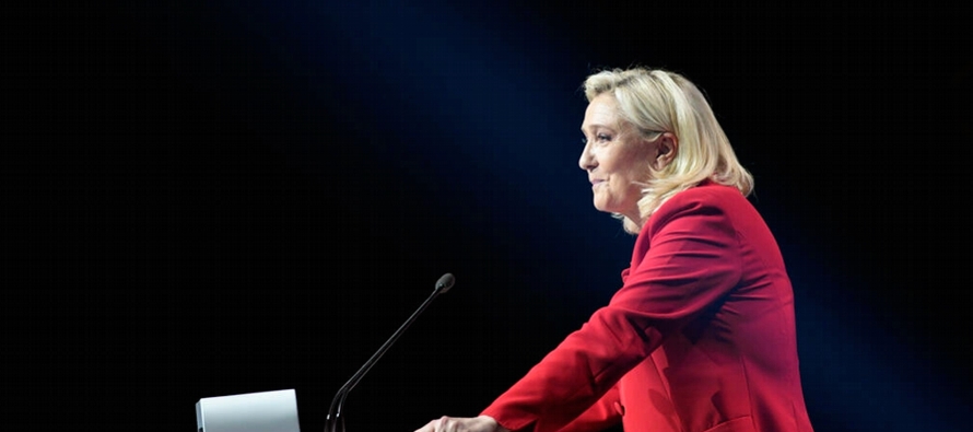 Para Marion Anne Perrine Le Pen, su nombre de nacimiento, fue una primera evidencia de la...