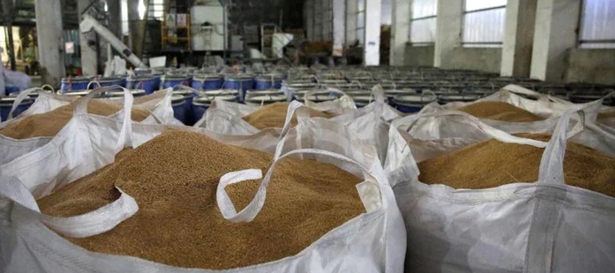 China suspendió las ventas de trigo de sus reservas la semana pasada, y no publicó...