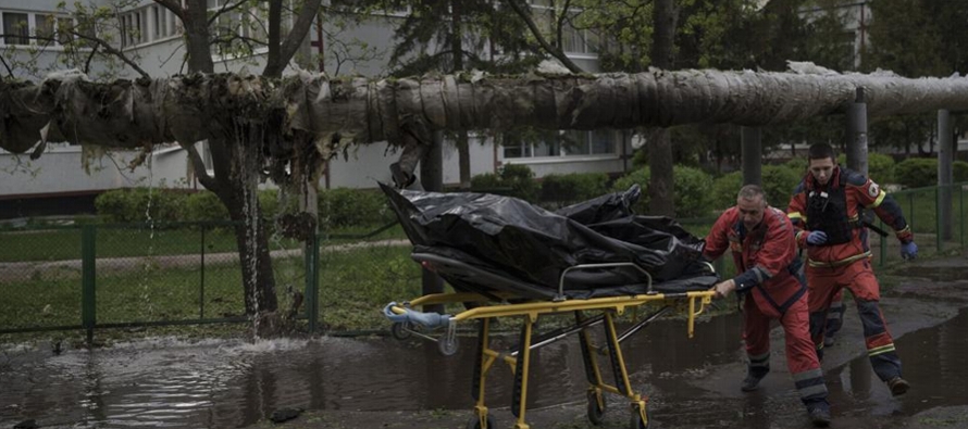 Las autoridades de Mariúpol alertan sobre las condiciones de insalubridad de la arrasada...