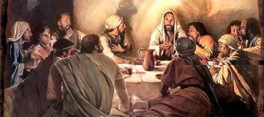 Cuando salió Judas del cenáculo, dijo Jesús: «Ahora es glorificado el...