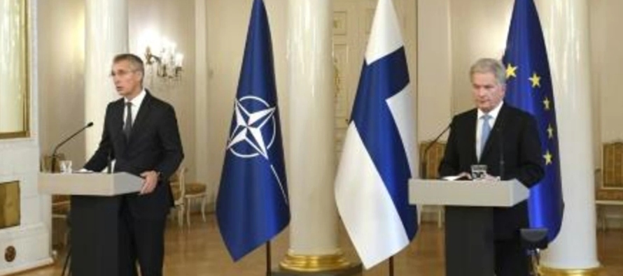 Los jefes diplomáticos de los estados miembros de la OTAN se reunían el domingo en...