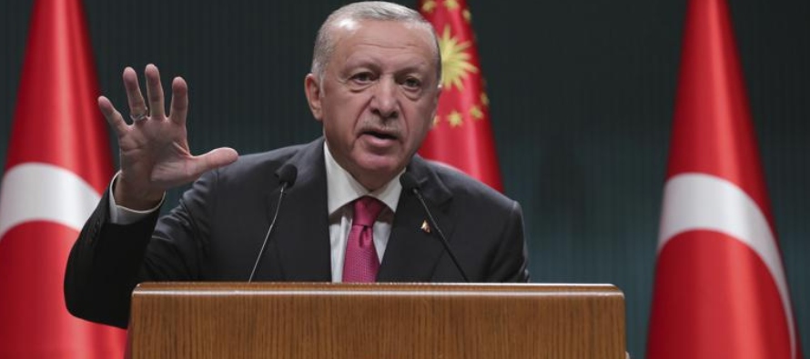 Erdogan no dio más detalles, pero dijo que la operación comenzaría...