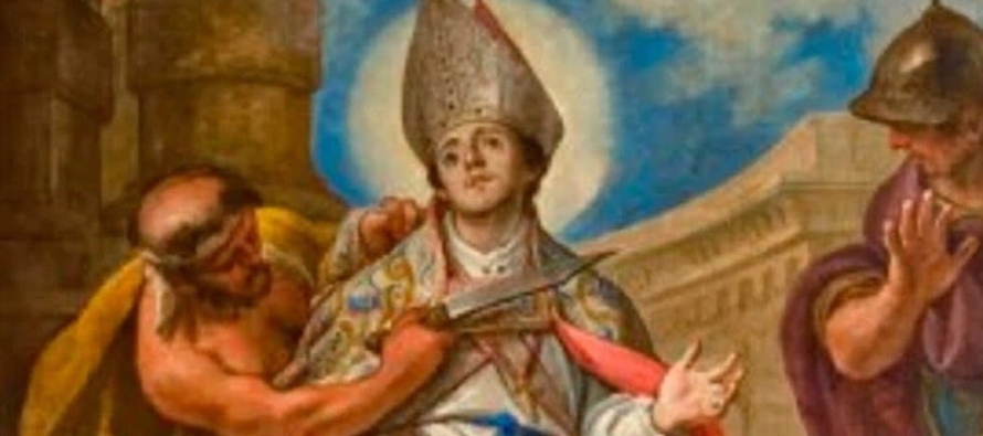 San Fermín, obispo de Pamplona. El obispo de Tolosa San Saturnino le envió a predicar...