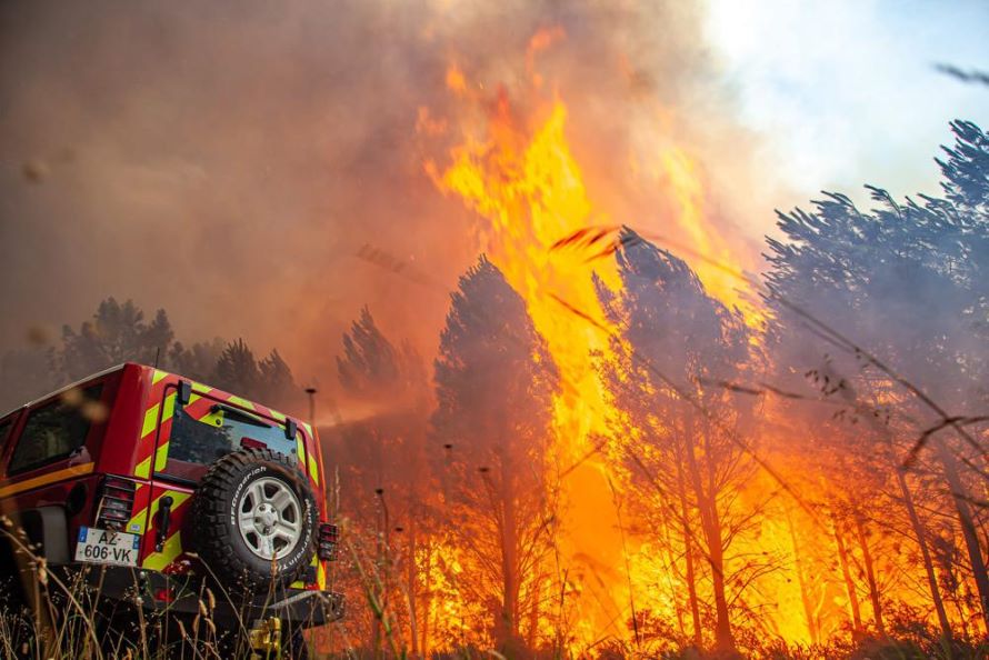 La temporada de incendios ha golpeado partes de Europa antes de lo habitual este año...