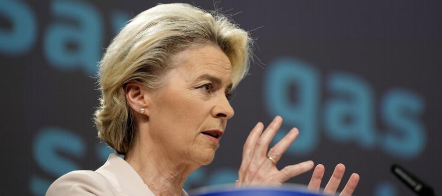 Ursula von der Leyen, dijo que las “sanciones reforzadas y prolongadas de la UE contra el...