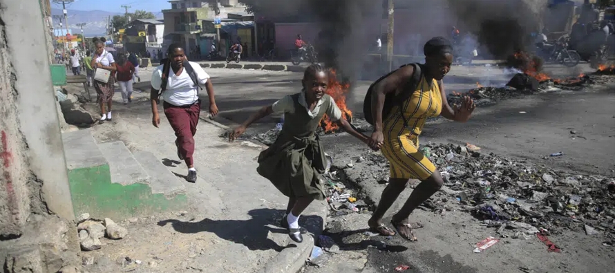 La ONU calculaba que las pandillas controlaban el 60% de la capital haitiana, pero hoy en...