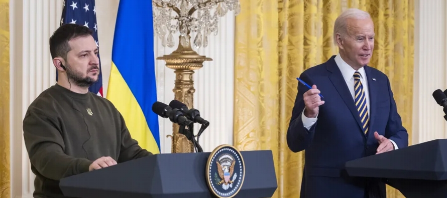 Estados Unidos tiene la esperanza de que Ucrania pueda hacer importantes avances en el campo de...