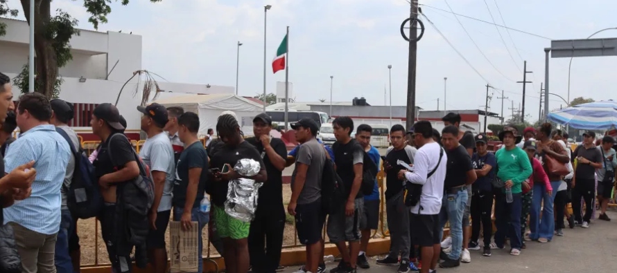 Matamoros sostuvo que todos los migrantes deambulan por la fronteriza ciudad de Tapachula, al sur...