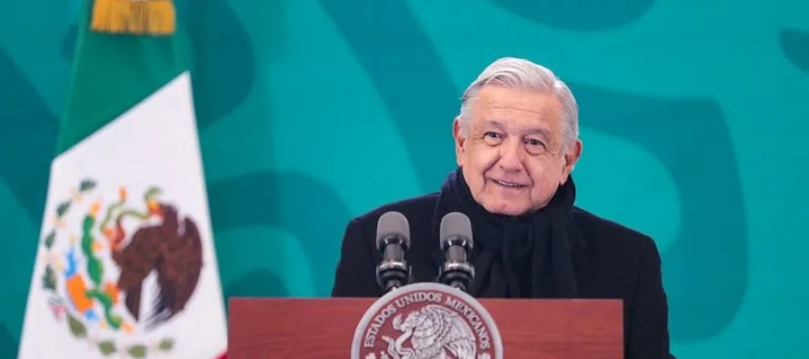 López Obrador dijo en una conferencia de prensa que los comentarios de Washington reflejaban...