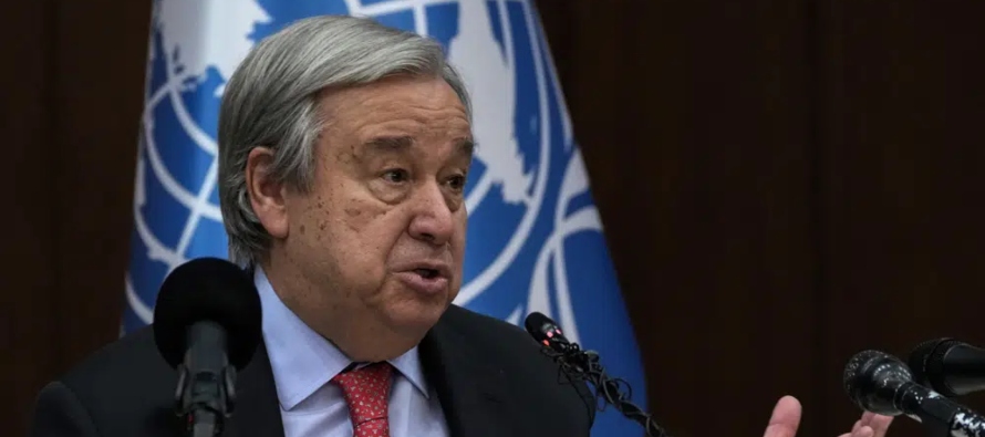 Guterres describió las acciones de Irak como un “ejemplo para el mundo” e...