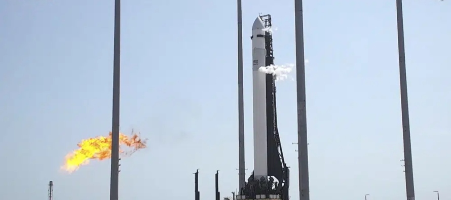 Un cohete construido casi exclusivamente con partes impresas en 3D continuaba el miércoles...
