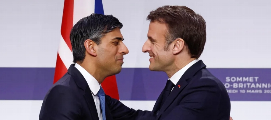 Macron y Sunak hablaron de "nuevo comienzo", de "cooperación reforzada"...