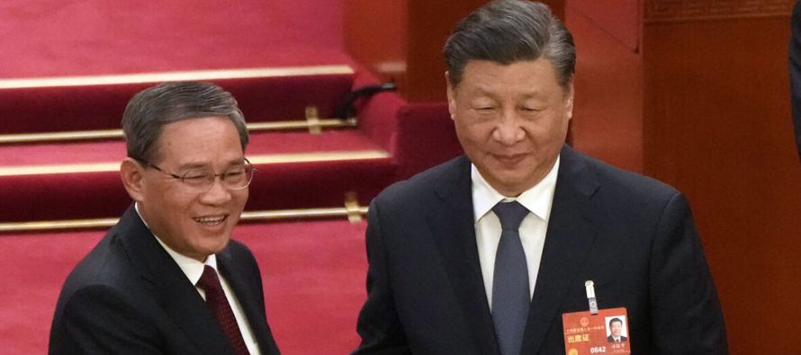 China nombró el sábado a Li Qiang, hombre de confianza del presidente Xi Jinping,...