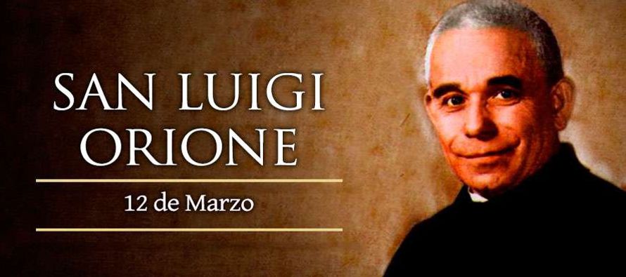 En Sanremo, en la región de Liguria, en Italia, san Luis Orione, presbítero, que...