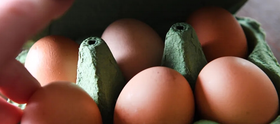 El Índice de Precios al Consumidor muestra que la docena de huevos Grado A se vendió...