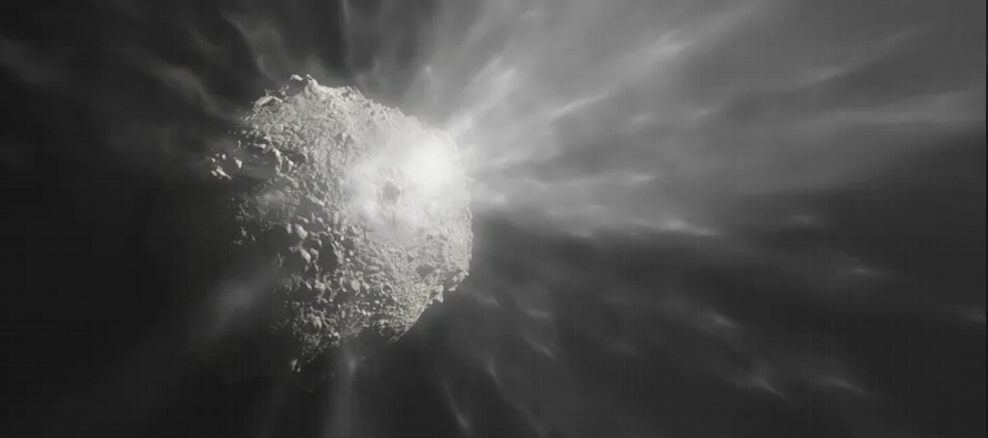 La sonda DART colisionó con el asteroide Dimorfos a una distancia de 11 millones de...