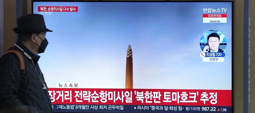 Son los cuartos ensayos armamentísticos de Pyongyang desde que Estados Unidos y Corea del...