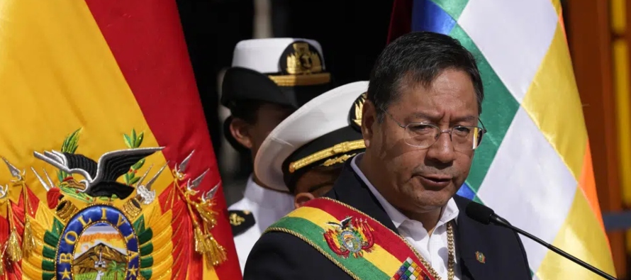 El presidente boliviano ofreció un discurso durante la conmemoración del Día...