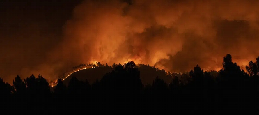 Las autoridades señalaron que el fuego ha afectado alrededor de 3,000 hectáreas de...