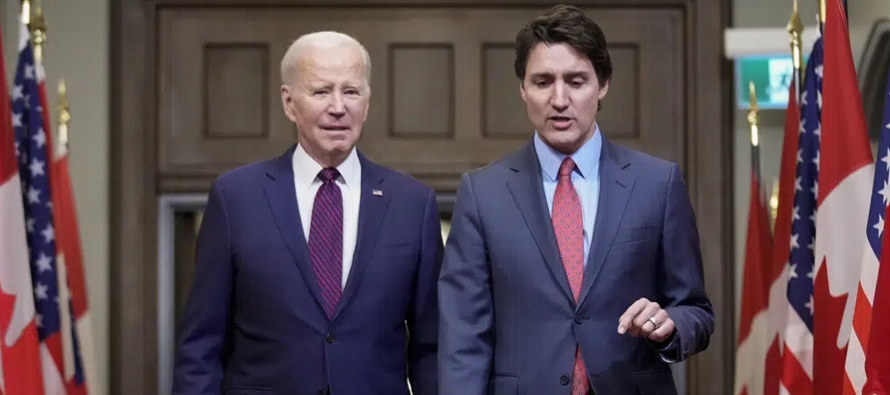 El acuerdo se revelará durante la primera visita de Biden a Canadá como presidente. 