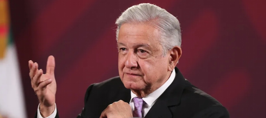 López Obrador reiteró que la destitución de Castillo en diciembre pasado,...