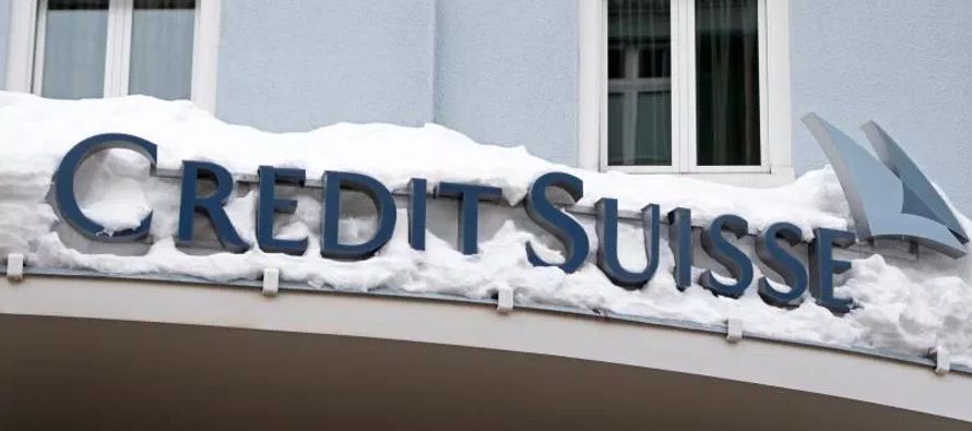 Credit Suisse recurrió el fin de semana pasado al Banco Nacional Suizo por "una...