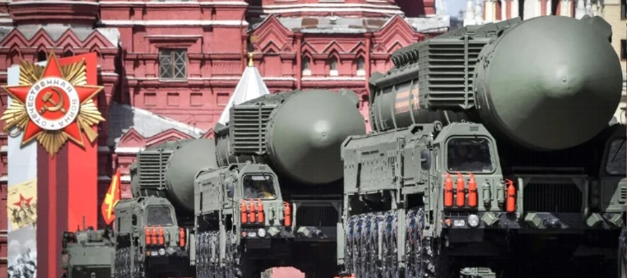 El incremento observado en 2022 se debe a Rusia, que tiene el mayor arsenal nuclear del mundo con...