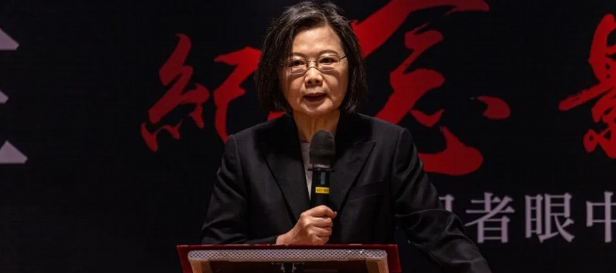 Cuando en 2016 ganó las elecciones presidenciales en Taiwán, Tsai hizo historia al...