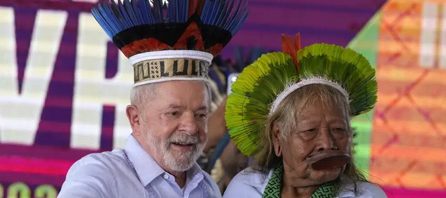 Lula reconoció seis territorios ancestrales, de los cuales los dos de mayor tamaño se...