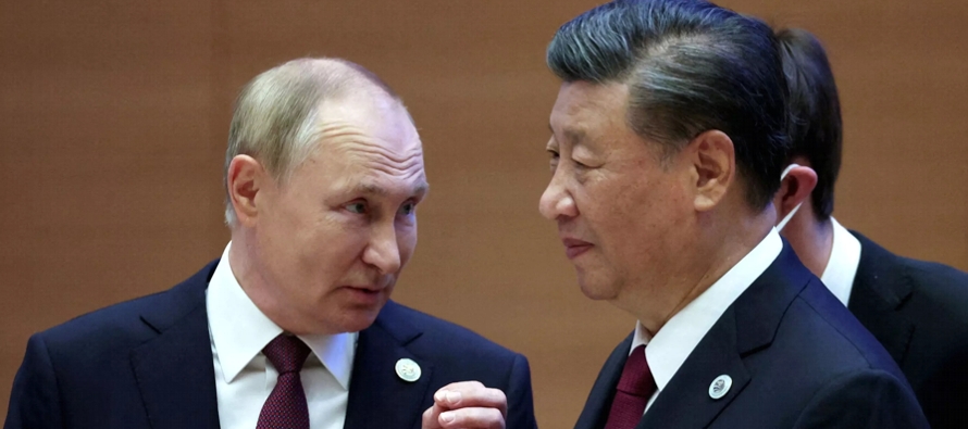 China dice ser neutral en la guerra rusa en Ucrania pero ha declarado que mantiene una amistad...