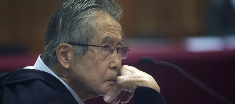 El juicio contra Fujimori en Perú por este caso comenzó en 2021, pero está...