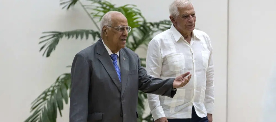 Borrell indicó ahora que la visita acordada con la contraparte cubana para noviembre...