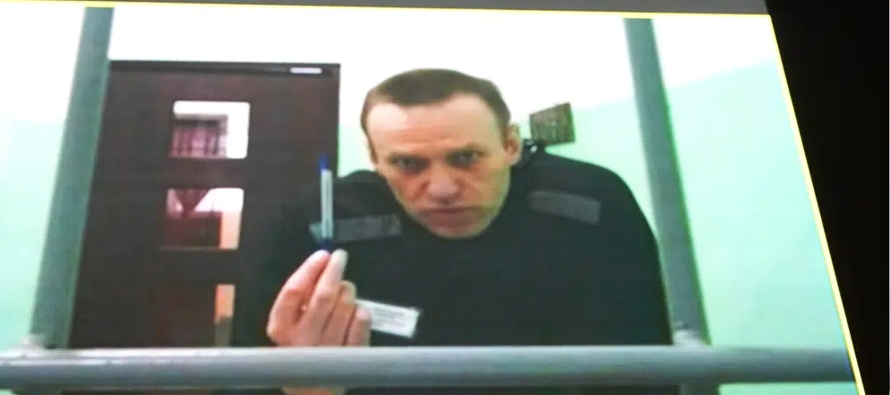 Navalny purga una condena de nueve años por fraude y desacato en una colonia penal de...