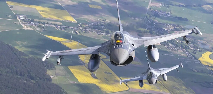 Los F-16 son, precisamente, una de las principales demandas de Ucrania, si bien por el momento...