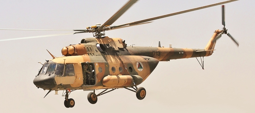 La Fuerza Aérea nigeriana dijo que el helicóptero MI-171 realizaba una...
