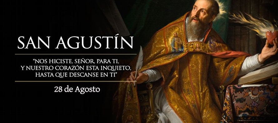 San Agustín es doctor de la Iglesia, y el más grande de los Padres de la Iglesia,...