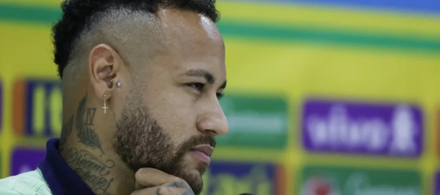 Neymar se encuentra concentrado con la selección brasileña en Belém, donde...