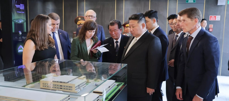La visita de Kim a Rusia "brillará mucho tiempo en la historia" y...