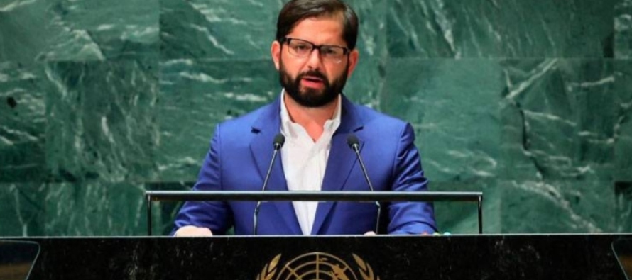 En su discurso ante la Asamblea General de la ONU, Boric cuestionó las sanciones que Estados...