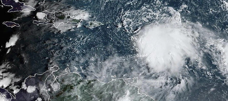 Se mantenía vigente un aviso de tormenta tropical en Anguila después que Philippe...