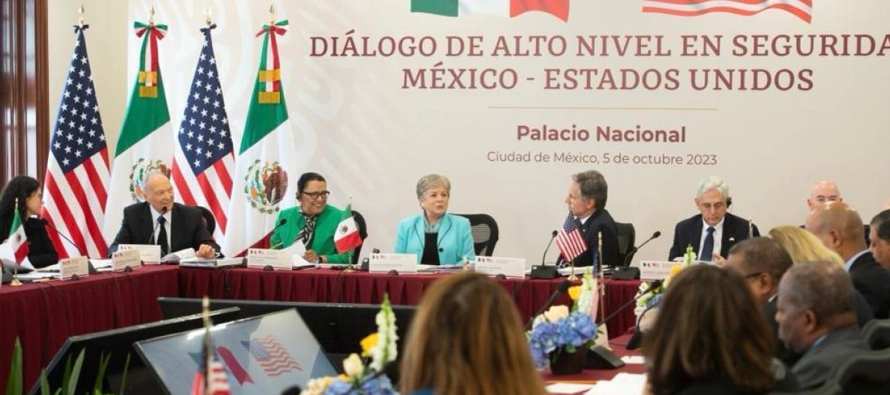 Durante el Diálogo de Alto Nivel México-Estados Unidos sobre Seguridad, el fiscal...