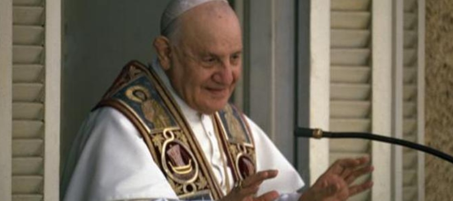 El hecho atribuido a la intercesión del Papa Bueno hace referencia a la inexplicable...