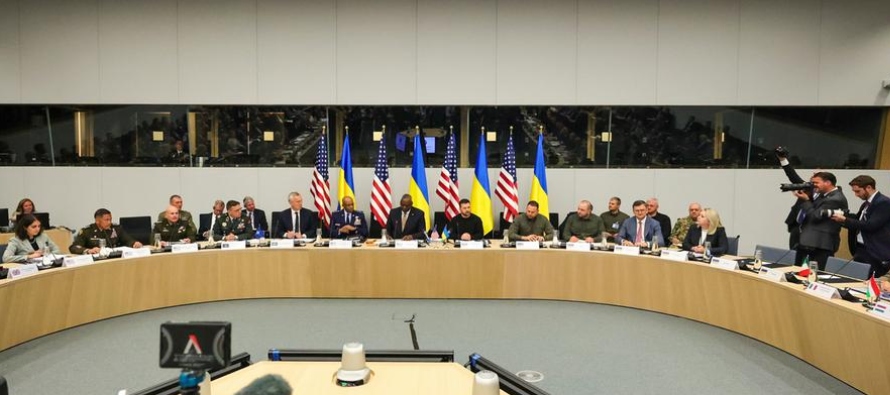 El miércoles, los 54 estados miembros del Grupo de Contacto de Ucrania en Bruselas...