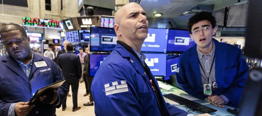 En torno a las 13:45 hora local en la Bolsa de Nueva York (17:45 GMT), la volatilidad, medida por...