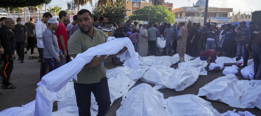 La cifra de palestinos muertos en la guerra entre Israel y Hamás superó las 9,700...