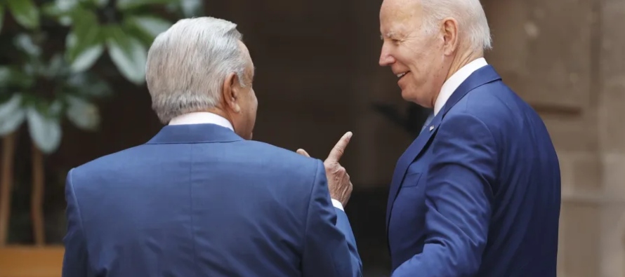 "El presidente Biden y el presidente López Obrador también hablarán sobre...